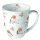 Weihnachten Becher 0.4 L Ø 10 cm x H 10,5 cm Robin Family Rotkehlchen