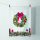 A Weihnachten Geschirrtuch 50 cm x 70 cm Bow On Wreath Schleife