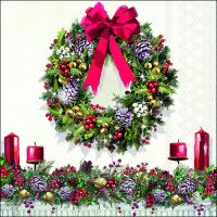 A Weihnachten Servietten 3-lagig 20 Servietten Bow On...