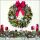 A Weihnachten Servietten 3-lagig 20 Servietten Bow On Wreath Türkranz