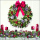 A Weihnachten Servietten 3-lagig 20 Servietten Bow On Wreath Türkranz