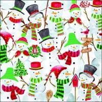 Weihnachten Servietten Format: 33 x 33 cm 3-lagig 20...