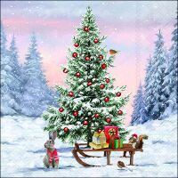 Weihnachten Servietten Lunch Napkin Lunch Format: 33 x 33...