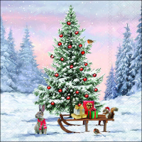 A-2026 Weihnachten Servietten Lunch Napkin Lunch Format:...