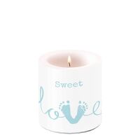 Kerze klein Candle small Format: Ø 7,5 cm x 9 cm 1...