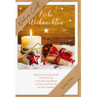 Weihnachten - Nature Cards Handmade -...