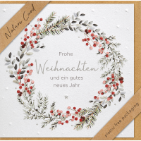 Weihnachten - Nature Cards Handmade -...