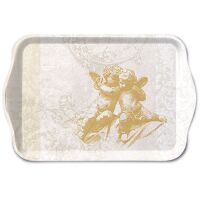 Weihnachten Tray Melamine Tablett Format: 13 x 21 cm...