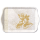 Weihnachten Tray Melamine Tablett Format: 13 x 21 cm Classic Angels Gold