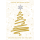 Weihnachten Glückwunschkarte mit Umschlag Graphisch Weihnachtsbaum