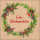 Weihnachten Servietten Format: 33 x 33 cm 3-lagig 20 Servietten Recycled Weihnachtskranz Natur