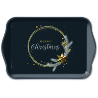 A Weihnachten Tray Melamine Tablett Format: 13 x 21 cm...