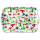 Weihnachten Tray Melamine Tablett 13 x 21 cm Snowman Party Schneemänner