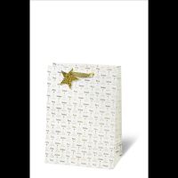 Weihnachten Geschenktüte Tasche A4 Format  Gold...