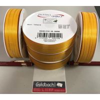 Basic-Taftband Stoffband Schleifenband Großspule 10 mm x 5m gelb melone