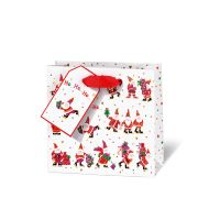 Tasche Santas Turn CD - Weihnachtstüte im CD-Format...