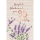 A 95. Geburtstag Karte mit Umschlag Lavendel mit rosegoldener Metallicfolie