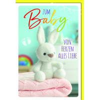 Geburt Baby Freudiges Ereignis Karte mit Umschlag...