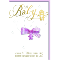 Geburt Baby Freudiges Ereignis Karte mit Umschlag Teddy...