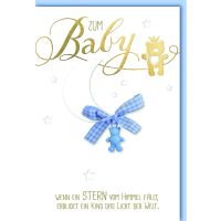 Geburt Baby Freudiges Ereignis Karte mit Umschlag Teddy...