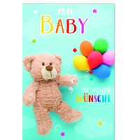 Geburt Baby Freudiges Ereignis Karte mit Umschlag...