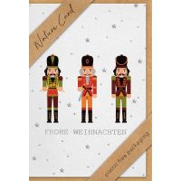 Weihnachten Nature Cards Handmade Glückwunschkarte...
