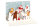 Weihnachten - Pop-Up - Glückwunschkarte im Format 11,5 x 17 cm mit Briefumschlag