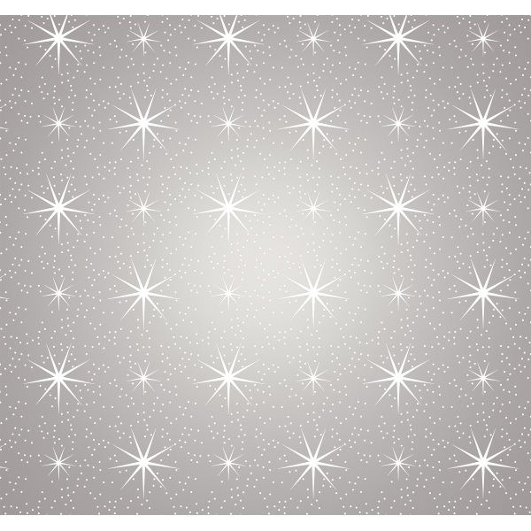 A - Geschenkpapier Weihnachten - Röllchen 70x200cm – Sterne auf silbe