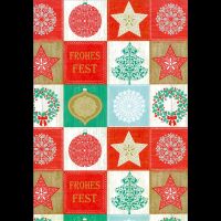 Sortiment Geschenkpapier Weihnachten UVP: € 75,00 - 30 Röllchen 70cm x 200cm á UVP 2,50