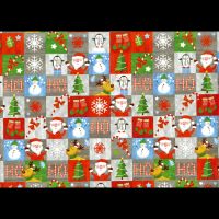 Sortiment Geschenkpapier Weihnachten UVP: € 75,00 - Kinderdekore - 30 Röllchen 70cm x 200cm á UVP 2,50