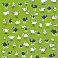 Geschenkpapier Röllchen 70x150 cm Schäfchen...