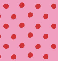 Geschenkpapier - Röllchen - 70x150 cm - Punkte pink