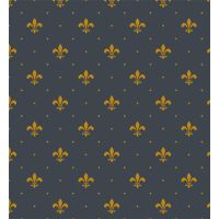 Geschenkpapier Röllchen 70x150 cm Lilien in gold auf...