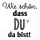 Cocktail Servietten 25 x 25 cm 3-lagig 20 Servietten Dass Du Da Bist!