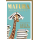 Matura Glückwunschkarte mit Umschlag geschafft Giraffe mit Buch