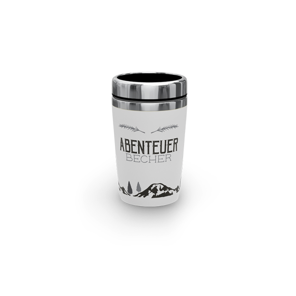 SALE Thermobecher To-Go La Vida Geschenkartikel Camping Outdoor 250ml Abenteuer Becher