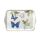 Tray Melamine Tablett 13 x 21 cm Blue Morpho Schmetterlinge