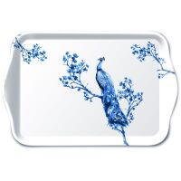 A Tray Melamine Tablett 13 x 21 cm Royal Peacock royaler...