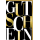Gutschein Karte mit Umschlag gold, schwarzer Hintergrund