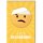 Genesung - Glückwunschkarte im Format 11,5 x 17 cm mit Umschlag - Emoji mit Kopfverband - Verlag Dominique