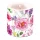 Kerze klein Candle small Format: Ø 7,5 cm x 9 cm 1 Kerze pro Packung Pink Roses White pinke Rosen