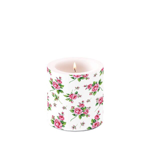Kerze klein Candle small Format: Ø 7,5 cm x 9 cm 1 Kerze pro Packung Evelyn White