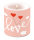 Kerze klein – Candle small – Format: Ø 7,5 cm x 9 cm – Brenndauer: 35 Std. - 1 Kerze pro Packung - Love Balloons Pale Rose – Liebesballons blass rosa