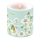 Kerze klein Candle small Format: Ø 7,5 cm x 9 cm 1 Kerze pro Packung Daisy Green Gänseblümchen grün