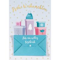 Weihnachten Pastel Collection Glückwunschkarte mit...