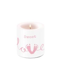 Kerze klein Candle small Format: Ø 7,5 cm x 9 cm 1...