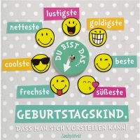 Geburtstag - Moving Cards - Klappkarte mit beweglichem...