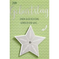 Geburtstag - Moving Cards - Klappkarte mit beweglichem...