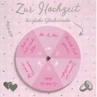 Hochzeit - Moving Card - Klappkarte mit beweglichem...