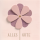 Allgemeine Wünsche Moving Cards Quadratische Glückwunschkarte mit Umschlag Blume Alles Gute Drehelement